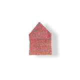 Pink CHIARA EARRING Shiny Rhinestone Alloy plated earrings | Gina Kim