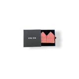 Pink CHIARA EARRING Shiny Rhinestone Alloy plated earrings in package | Gina Kim